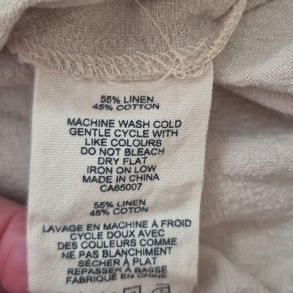 NWT JACKSON ROWE Rarity Linen blend Tank - Picture 6 of 9